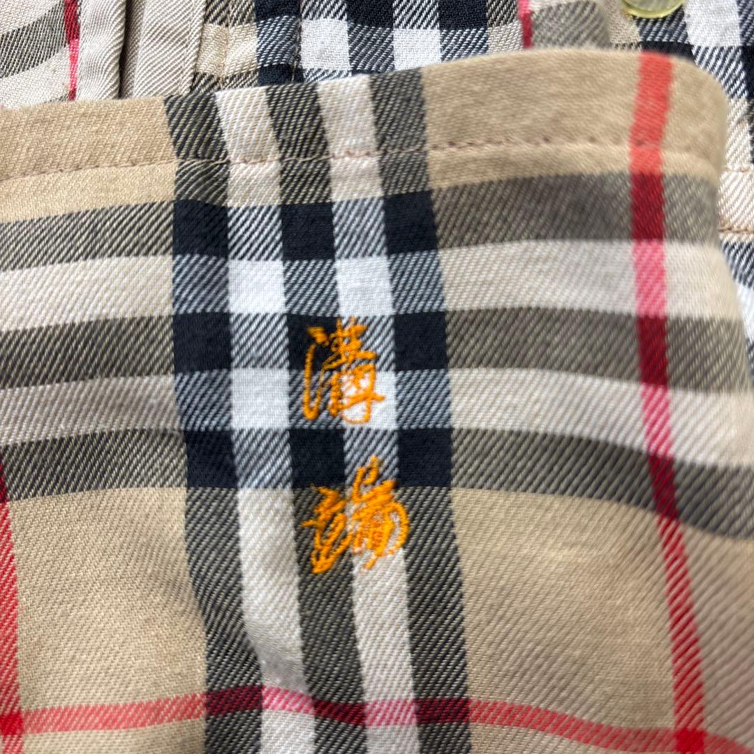 【バーバリーズ】ノバチェック　ベージュ　ロングトレンチコート　44サイズ　M