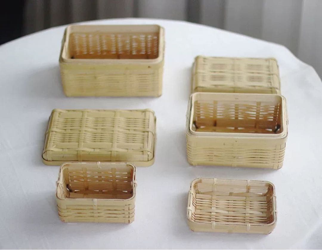 竹製おにぎりケース 4個セット