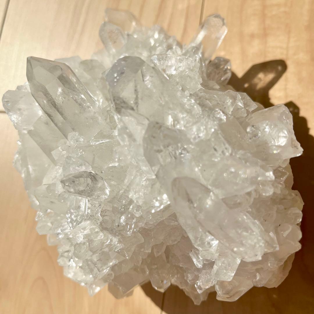 アーカンソー産　水晶　パワーストーン　大型　1.4キロ　希少　重量サイズ