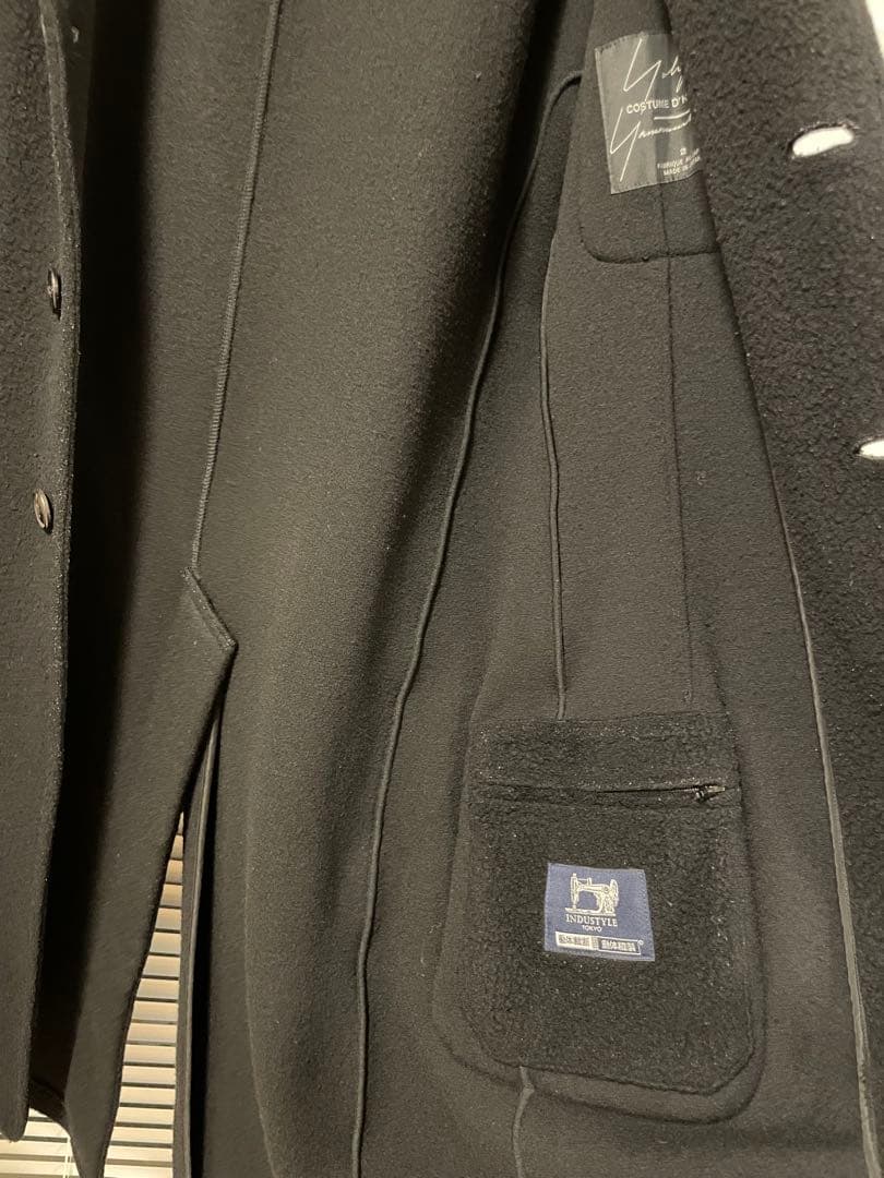 Yohji Yamamoto, costume d homme ブラックコート