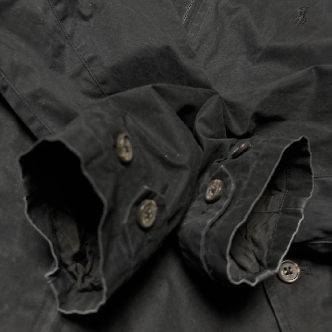 ポロラルフローレン コットン スイングトップ ブルゾン G9 ハリントン 黒