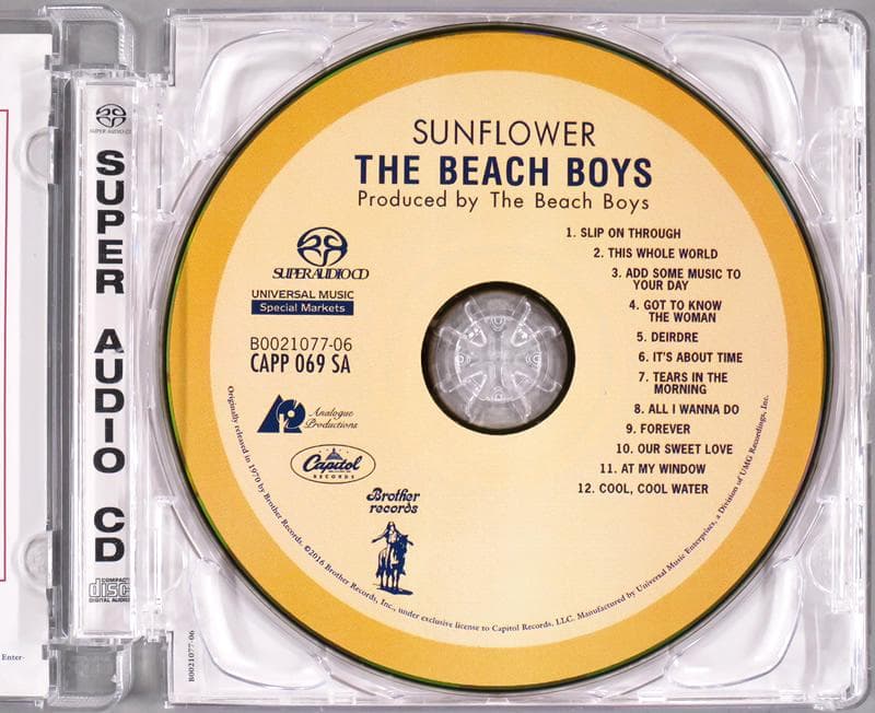 (Hybrid SACD) The Beach Boys『Sunflower』