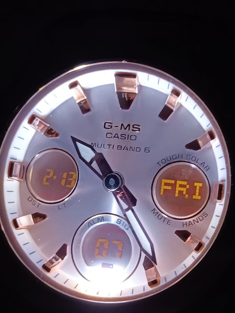 ベビージー　腕時計　G-MS(ジーミズ)MSG-W600G-1A　電波ソーラー