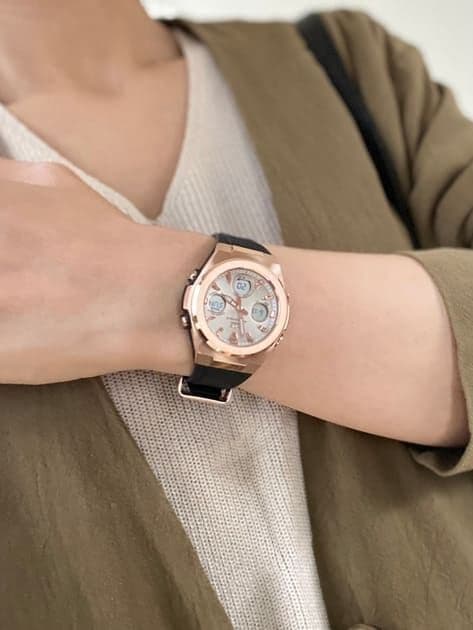 ベビージー　腕時計　G-MS(ジーミズ)MSG-W600G-1A　電波ソーラー