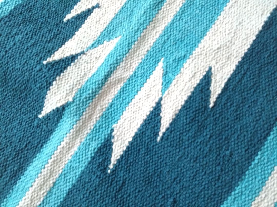 チャイハネ オルテガ柄ラグマット 2枚セット