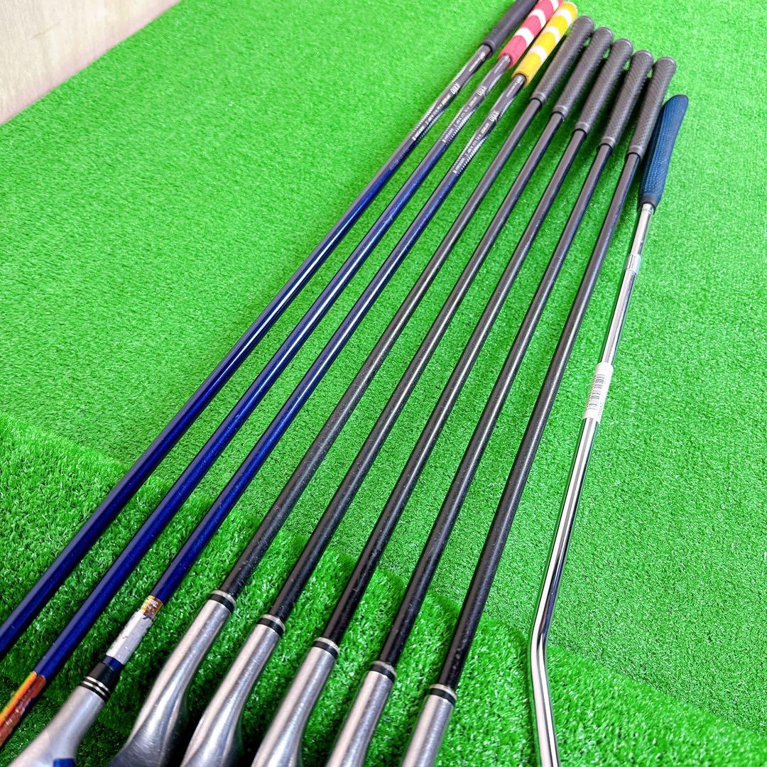 バッグ新品 ゼクシオ9 レディース クラブセット 9本 MP900 MP600