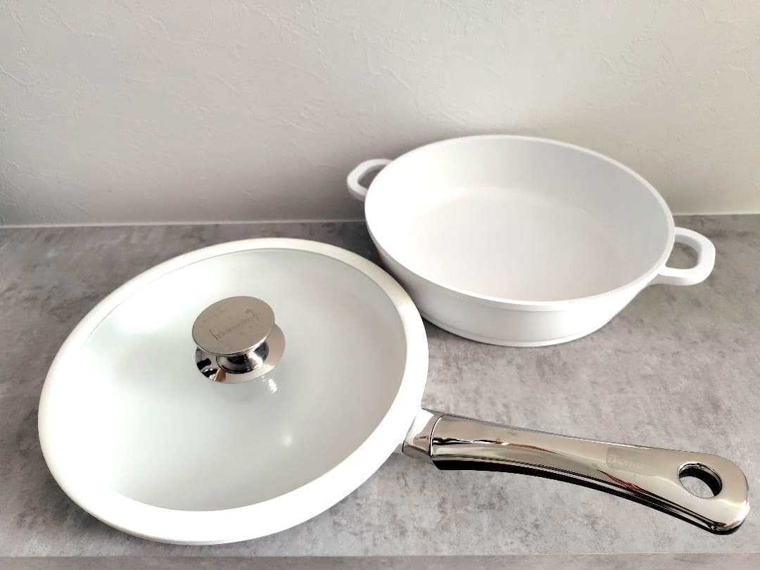 【セット】Berndes フライパン 両手浅型鍋 蓋 ドイツ バーンデス WMF