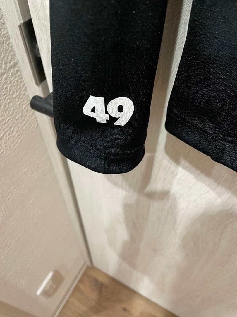 TFW49 WARM MOCK NECK LS T BLK×BLK サイズM