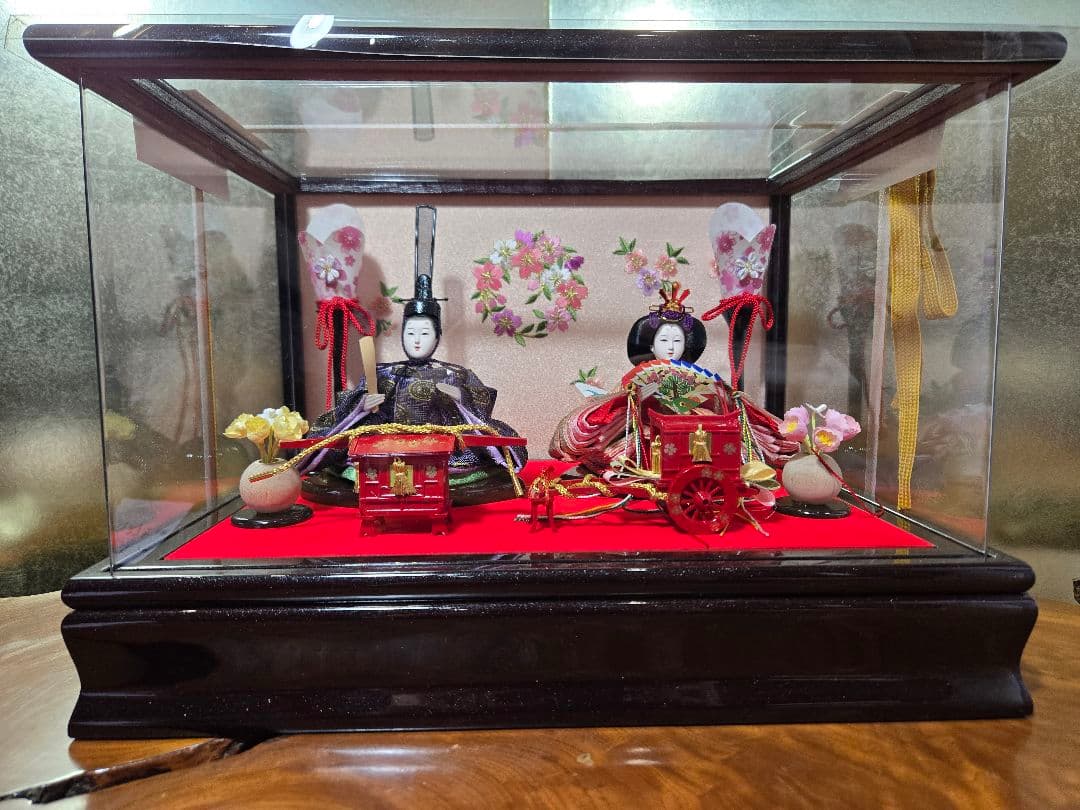 【一点限り】雛人形 ケース飾り　K41