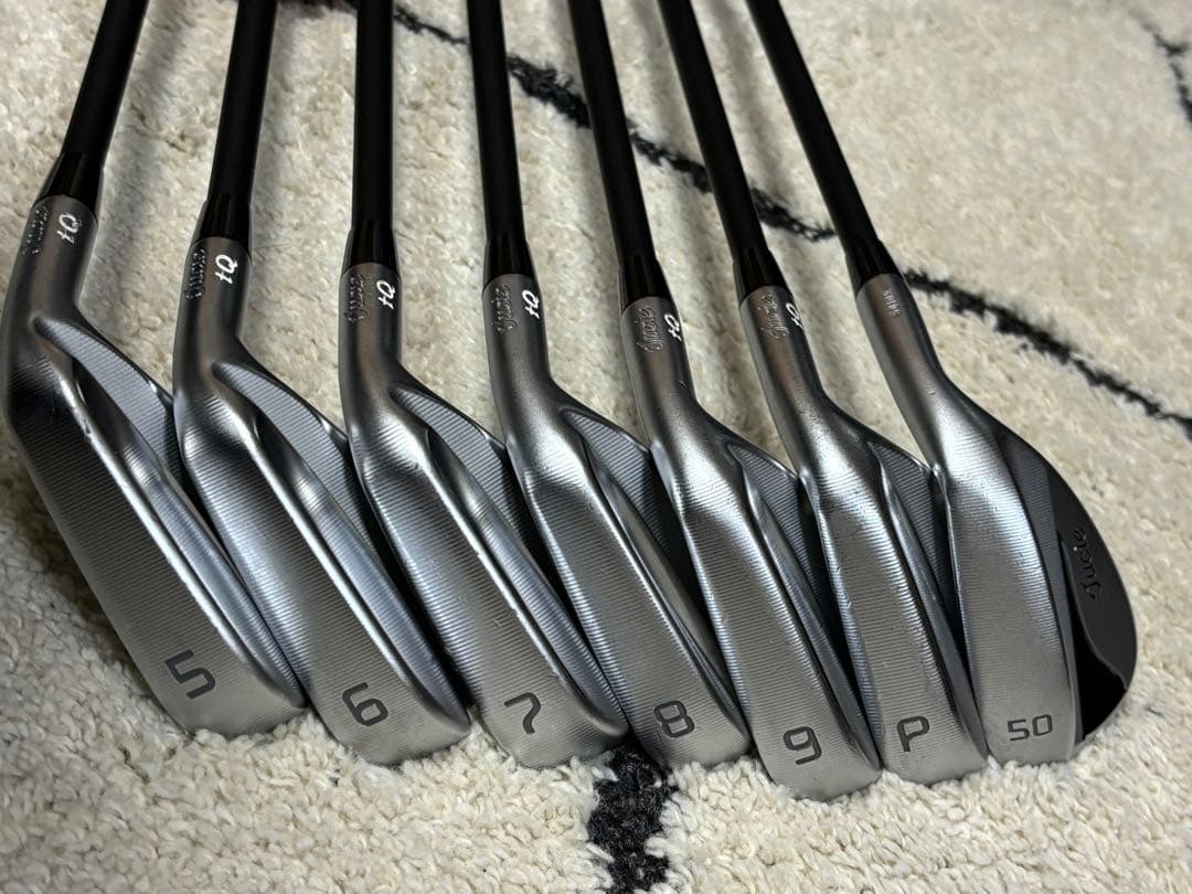 希少！ジューシーJucie tQ アイアンTRAVIL トラビル　5〜P+50°