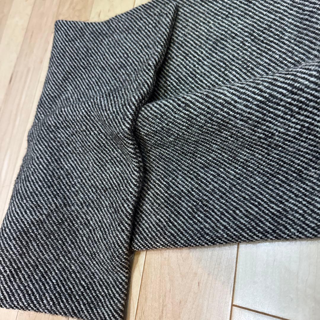 Yohji Yamamoto +Noir ヘリンボーン変形ストール