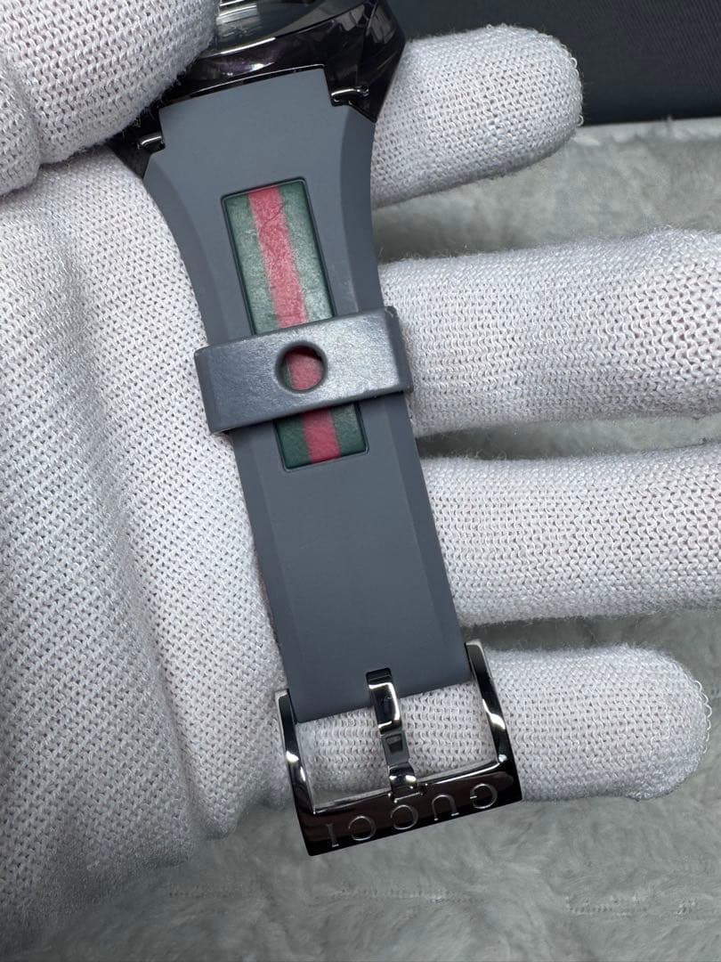 GUCCI Gタイムレス グレー 時計