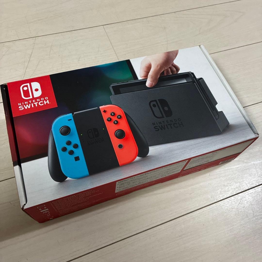 Nintendo Switch ネオンブルー/ネオンレッド 本体　ジャンク