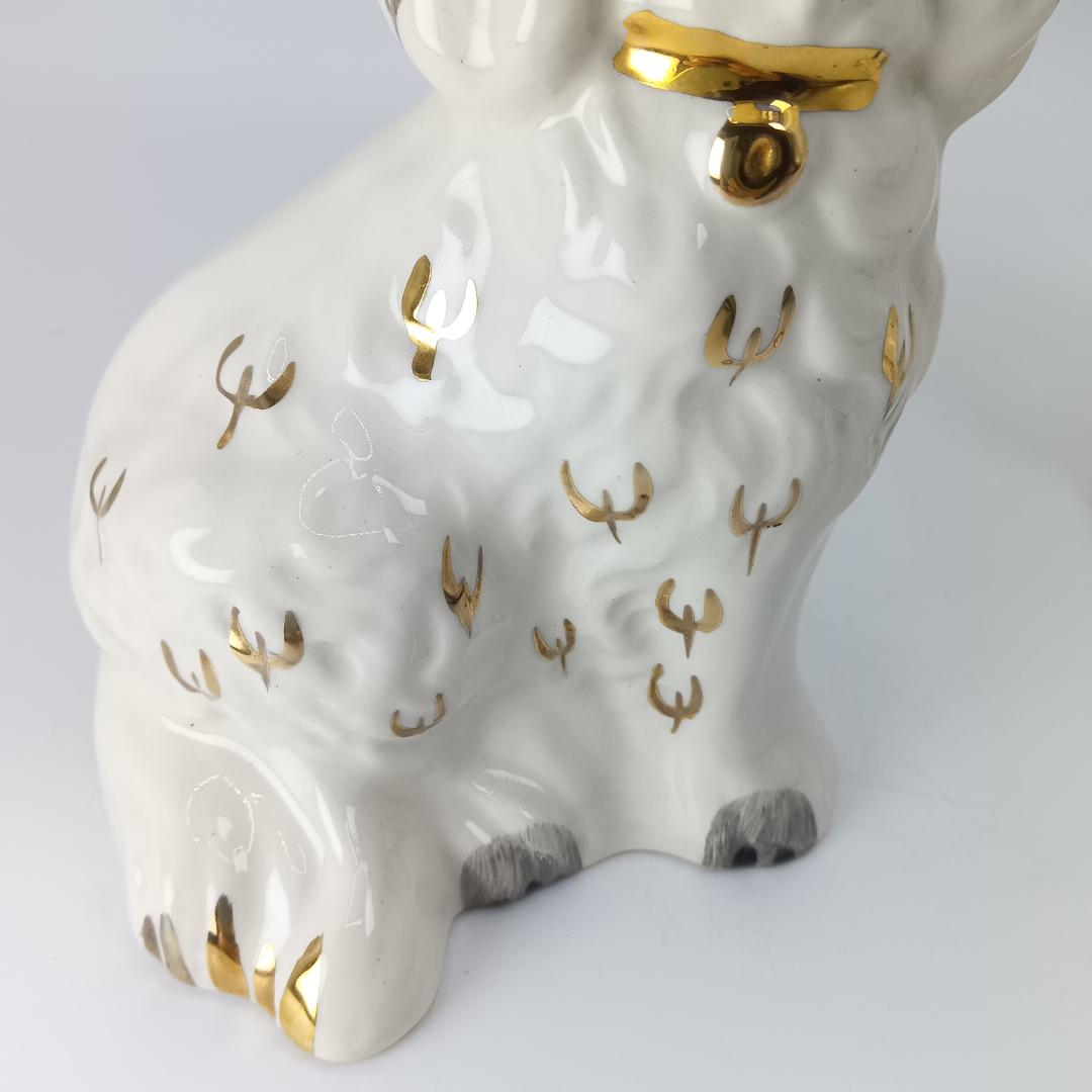 英国Beswick ベスウィック スタッフォードシャードッグ ペア 1378-6