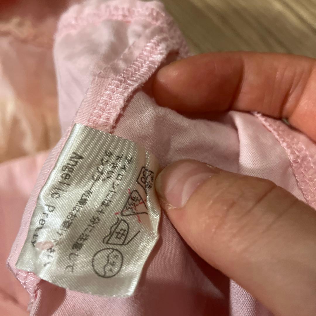 K*E様 Angelic pretty 半袖シャーリングブラウス ピンク