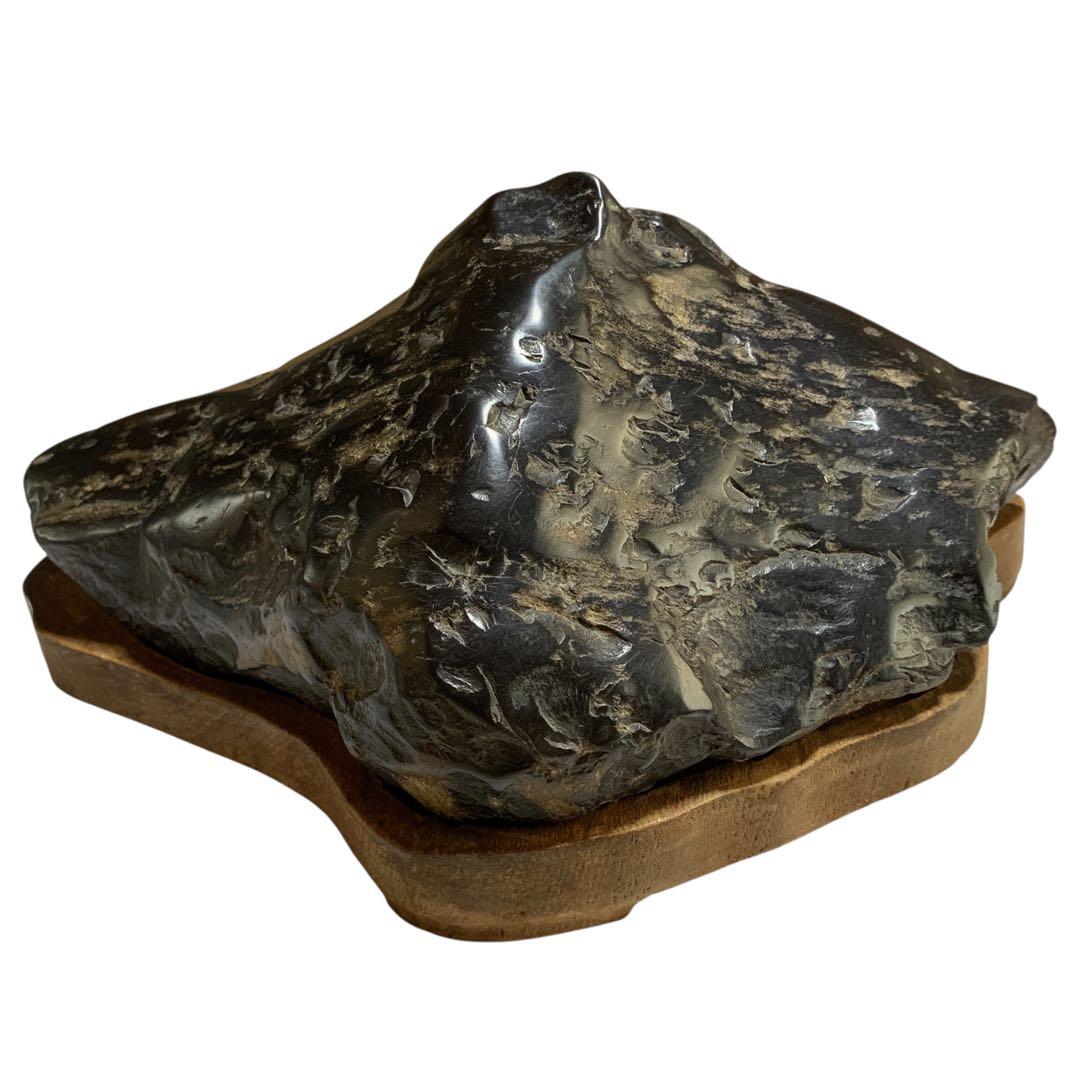 只見川石 鑑賞石 水石 盆石