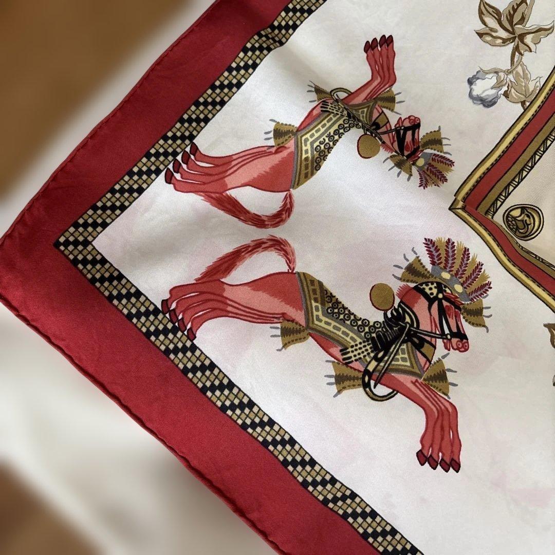 HERMES エスメス カレ90 フランス初代帝国のハーネス