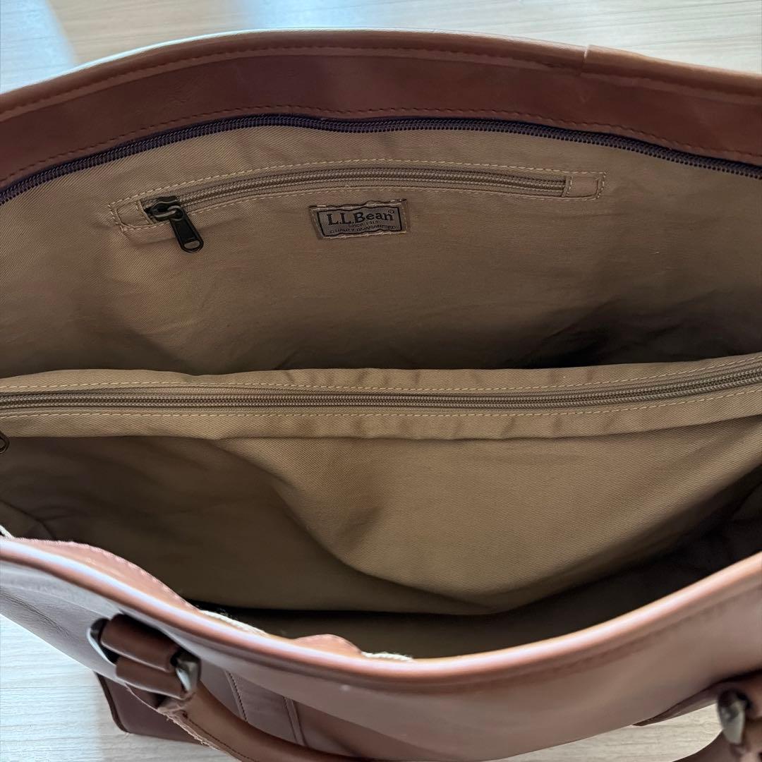 L.L.Bean レザートートバッグ