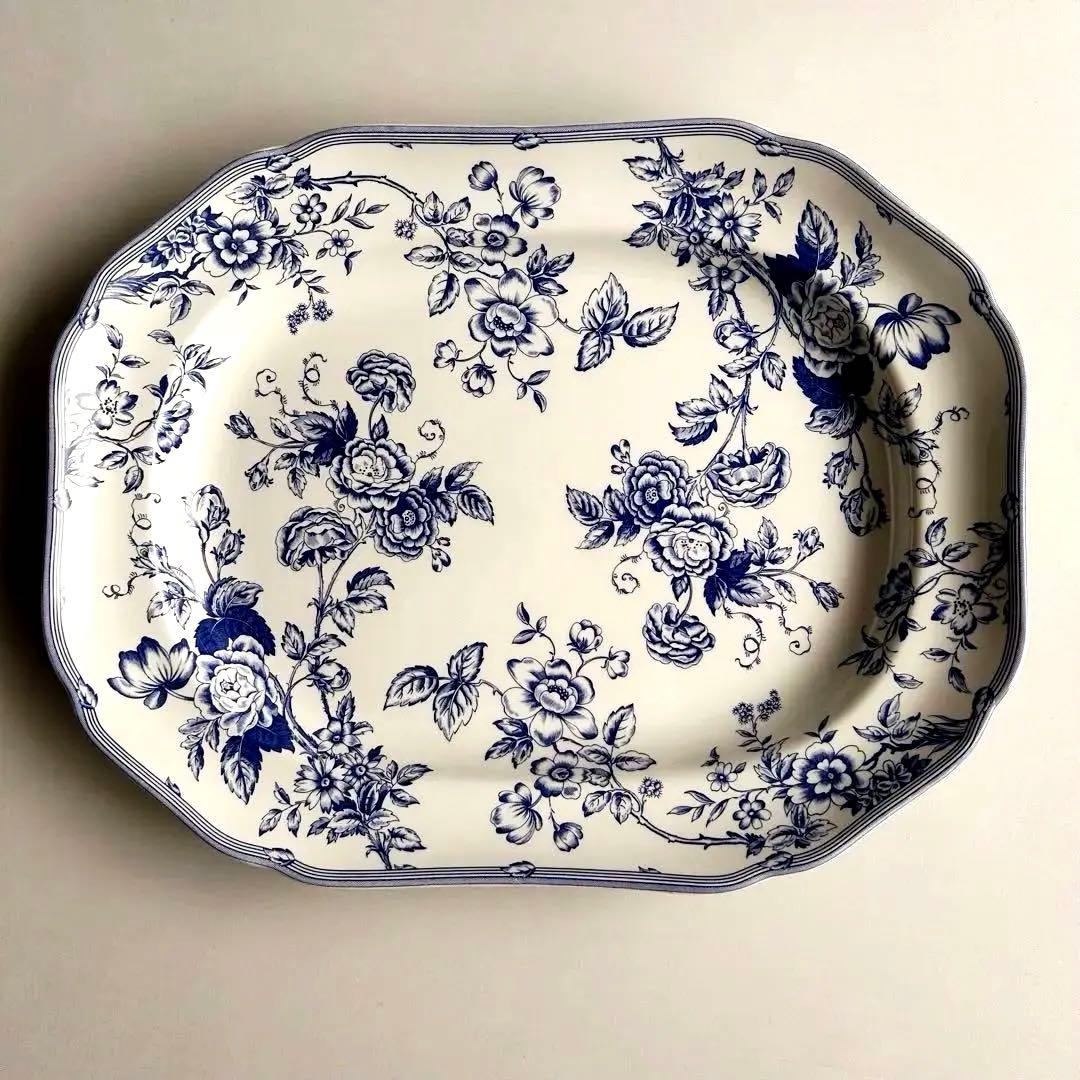 大皿 ローラアシュレイ byスポード クリフトンプレート