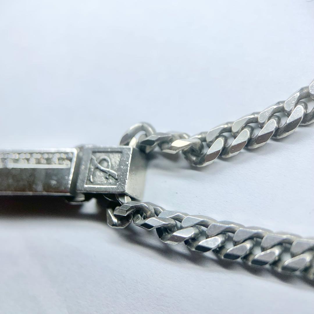 希少 レダシルマ ネックレス 喜平 ダイヤモンド 9粒 0.10 ゲルマニウム