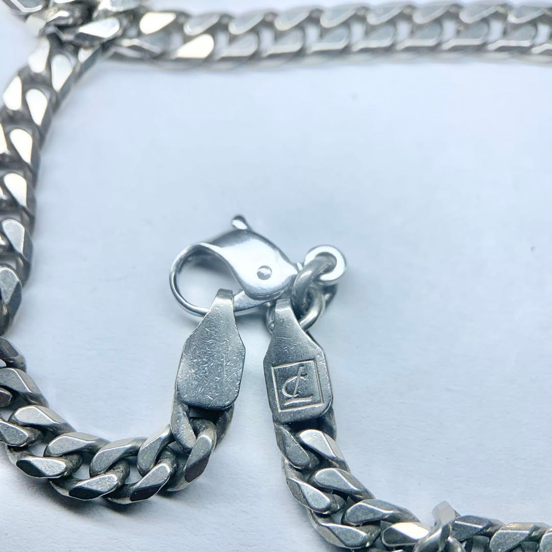 希少 レダシルマ ネックレス 喜平 ダイヤモンド 9粒 0.10 ゲルマニウム