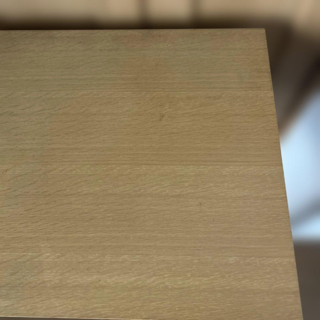 無印良品 オーク材デスク・オープン棚付