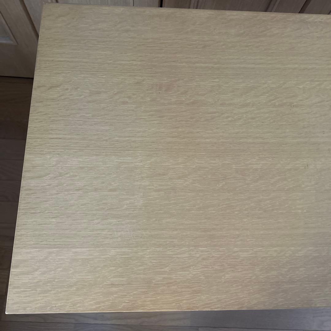 無印良品 オーク材デスク・オープン棚付