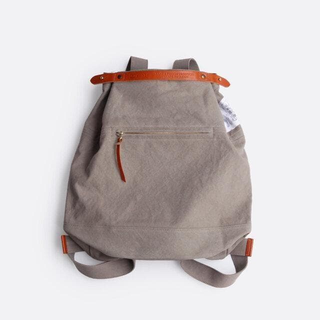 Suolo スオーロ　ナップサック　グレー