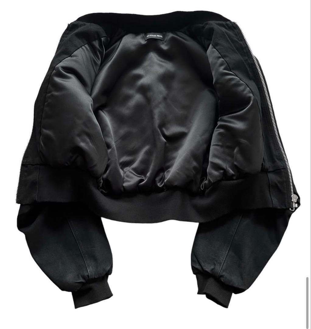 Tさん専用No mass prod ダブルジップボンバージャケット　サイズs