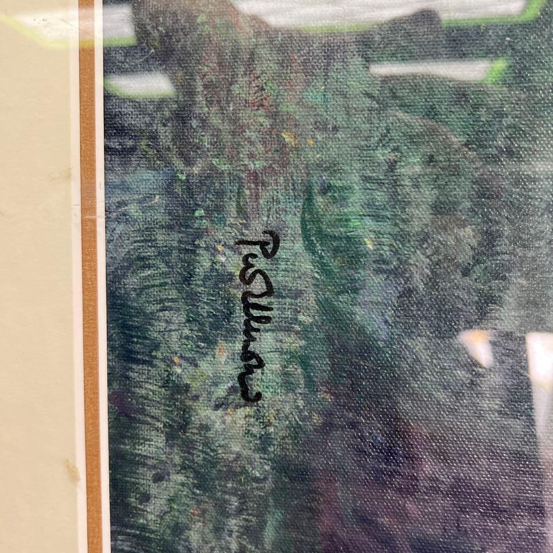 ディズニー、シルクスクリーン白雪姫と7人の小人　世界限定18/50保証書有り。