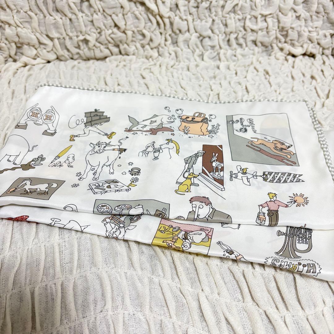 エルメス　カレ70 スカーフ　カレ・リブレ