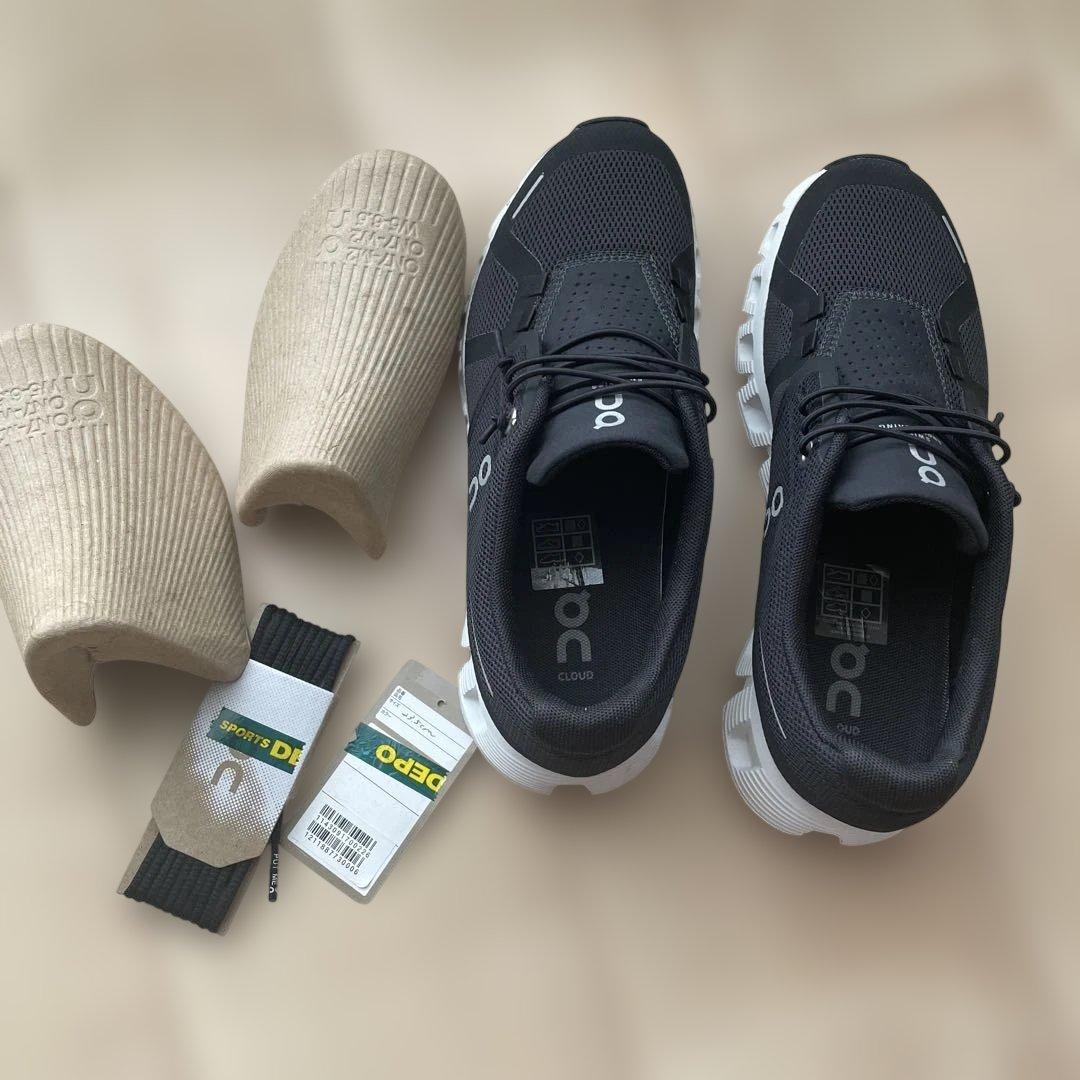 On スニーカー ブラック【23.5】