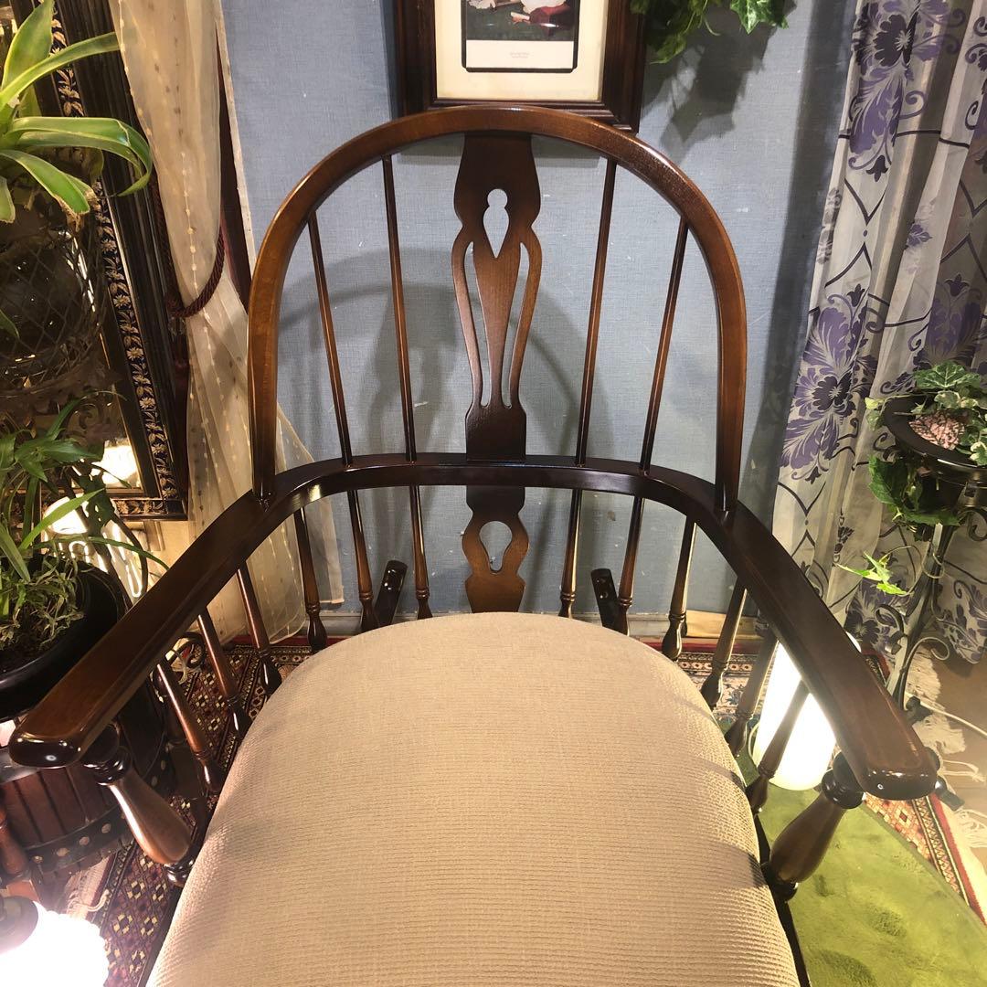 のん 　オールドヴィンテージ 飛騨産業　キツツキマーク ロッキングチェア