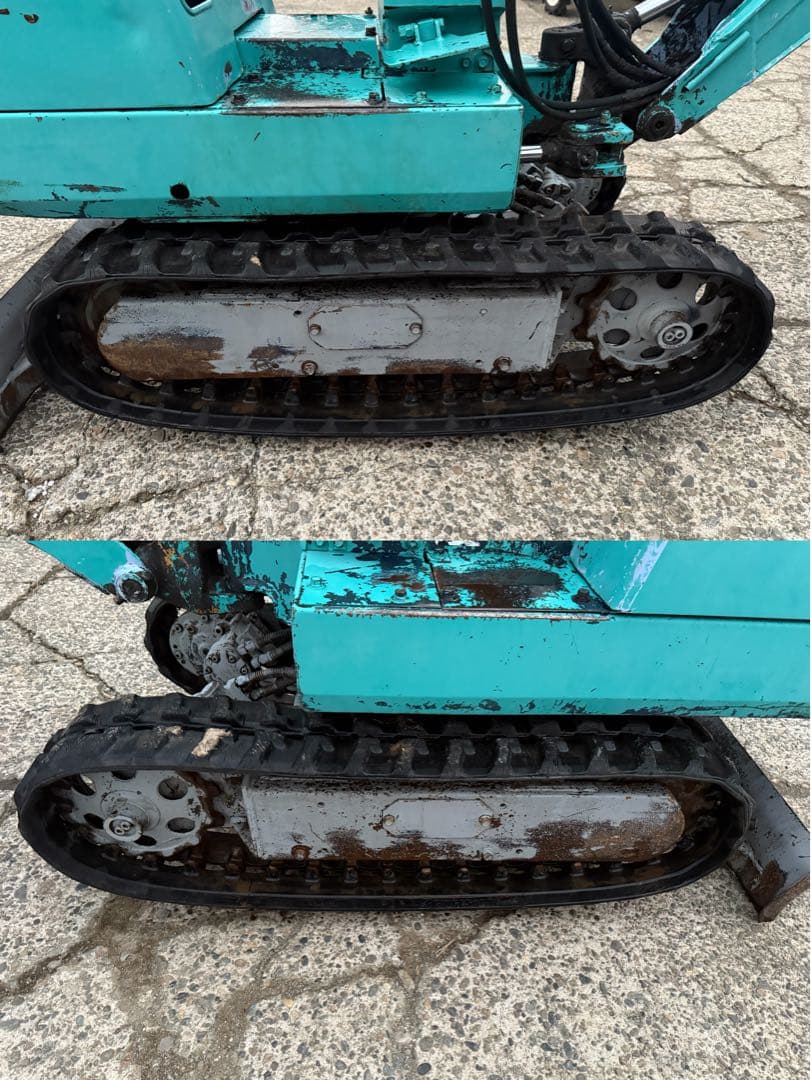 「新潟県長岡市発」クボタミニユンボKH‐0070.7tクラスディーゼル動作確認済