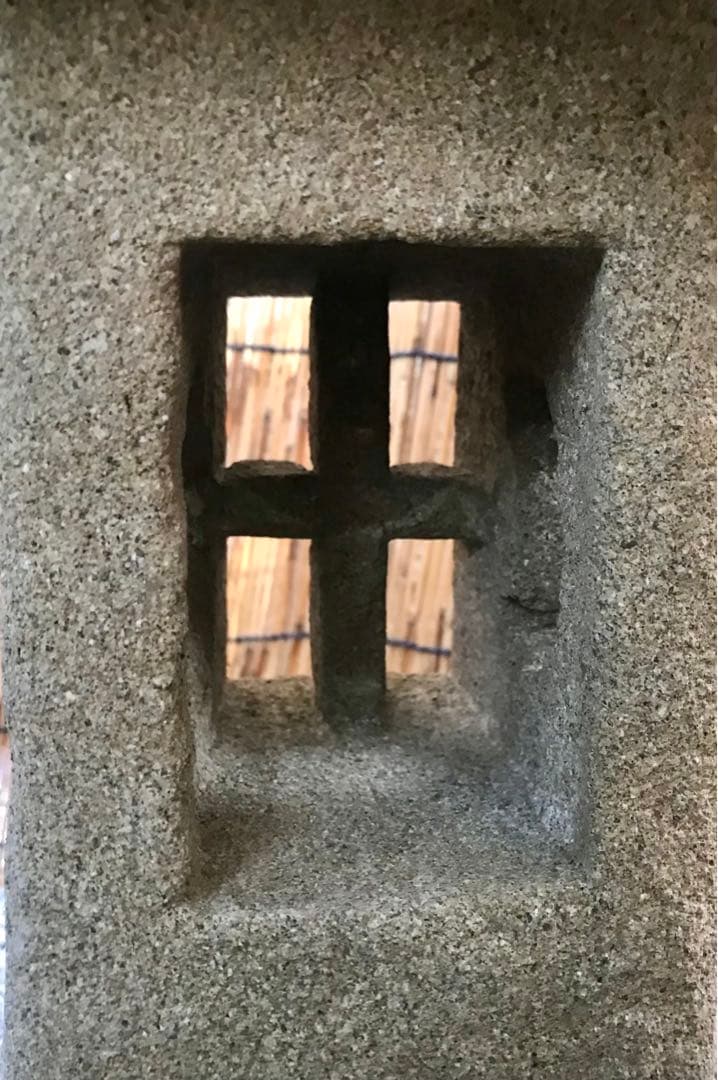 【天然自然石・石灯篭・坪庭灯篭・前庭灯篭】庭石オブジェ置物箱庭ガーデニング造園