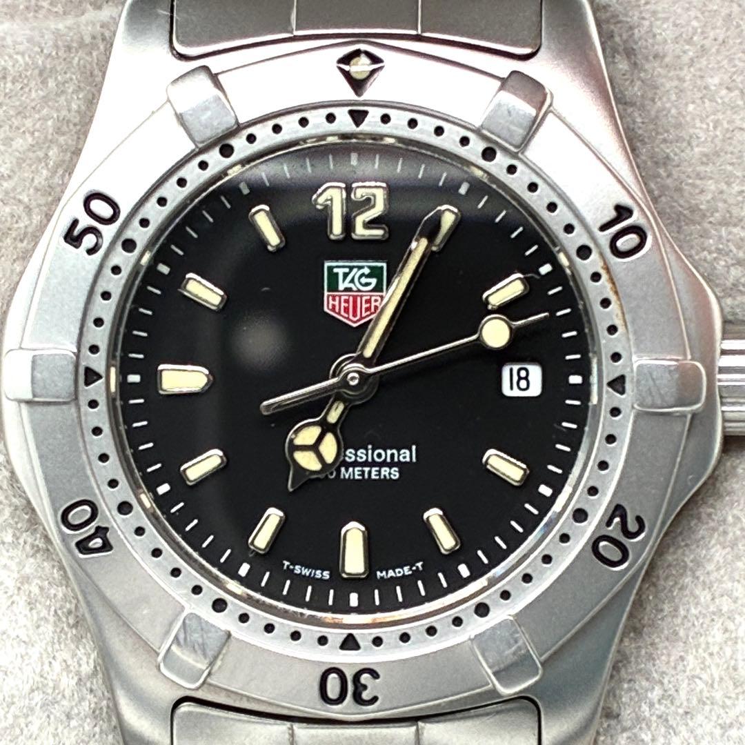 付属品多数 極美品 タグホイヤー プロフェッショナル 2000シリーズ 腕時計