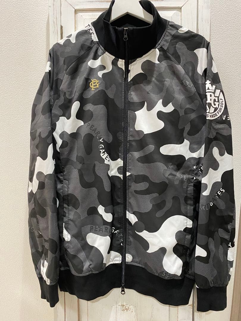 パーリーゲイツ　アウター　迷彩ブルゾン