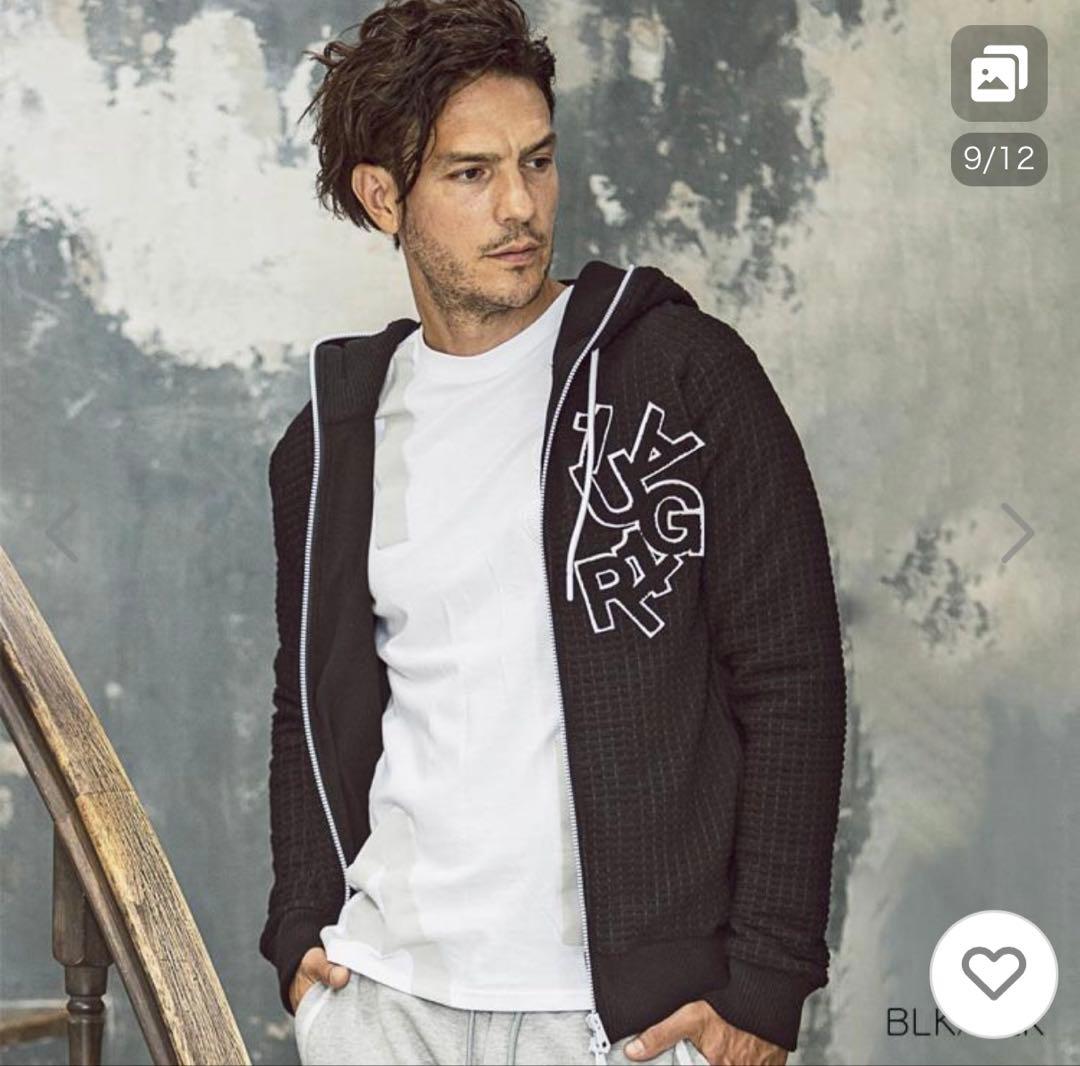 1PIU1UGUALE3 ウノピュウ relaxリラックス ワッフルリブパーカー