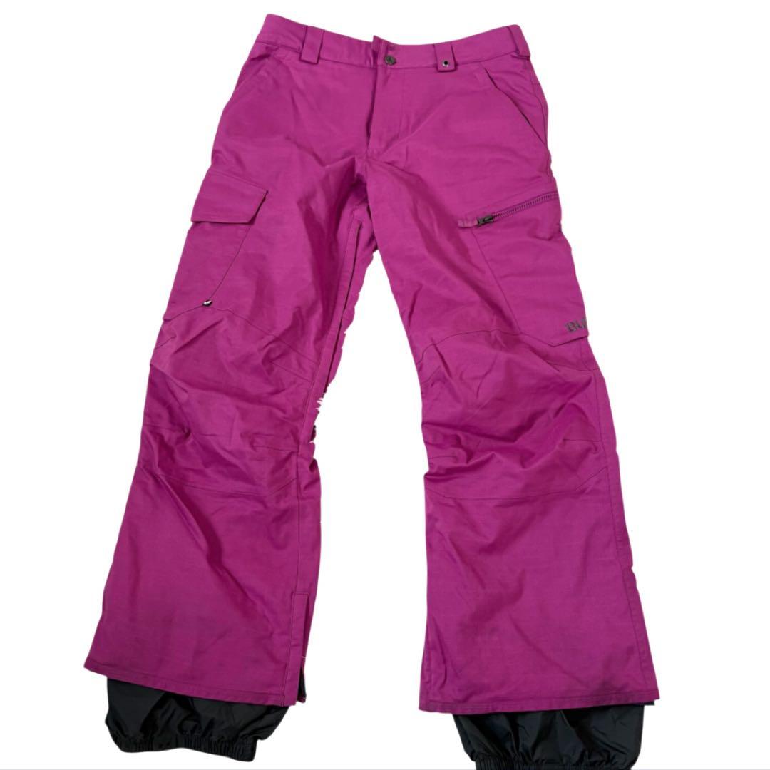 極美品☆BURTON☆バートン　スノーボードウェア　スキー　上下　Mサイズ　総柄