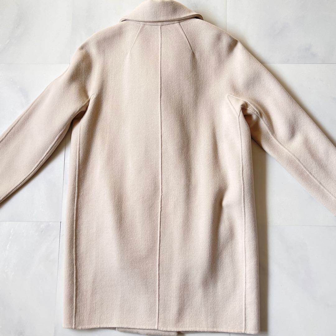 綺麗✨ マックスマーラ クチートアマーノ ロングコート ダブルフェイス アンゴラ