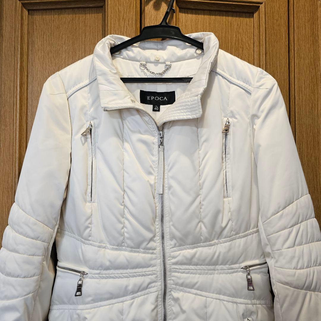 EPoca ホワイトダウンロングコート ITL 40