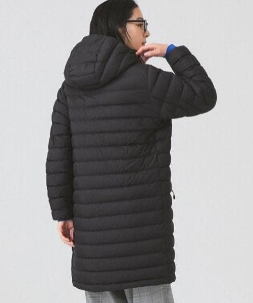 新品 ダントン DANTON ミドルダウンフーデッドコート＊M＊黒