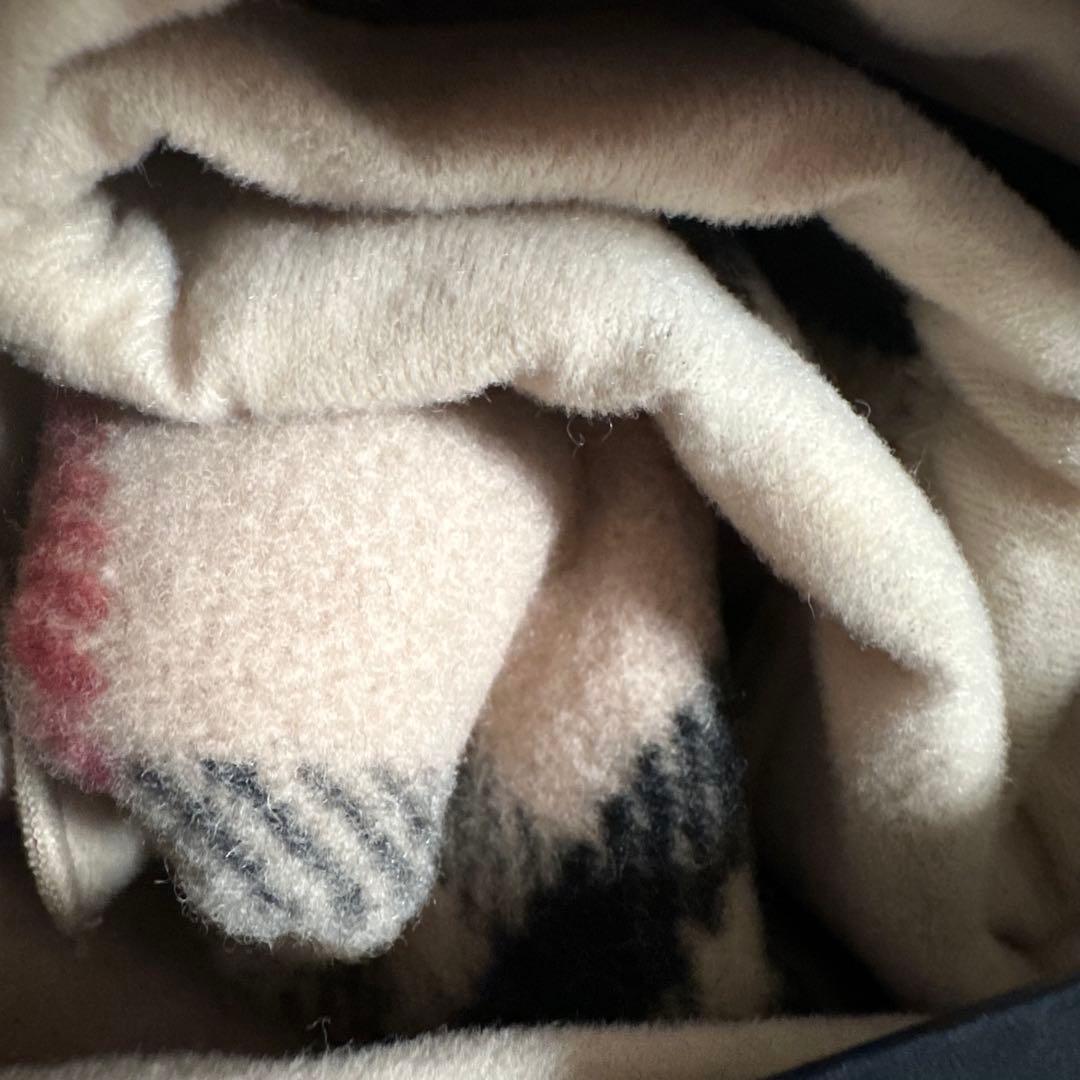 未使用 BURBERRY ウール毛布 ノバチェック バーバリー