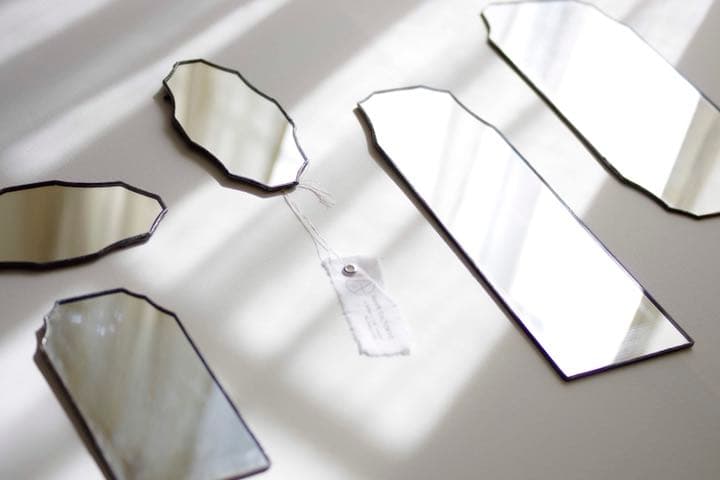 アンティークシェイプミラートレイ