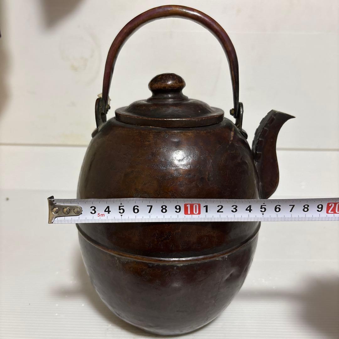 茶道具 銅製 湯沸 煎茶道具 銅瓶 骨董品