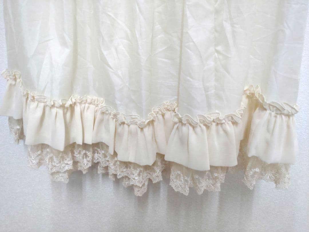 Innocent World♡裾レースペチコート♡生成り