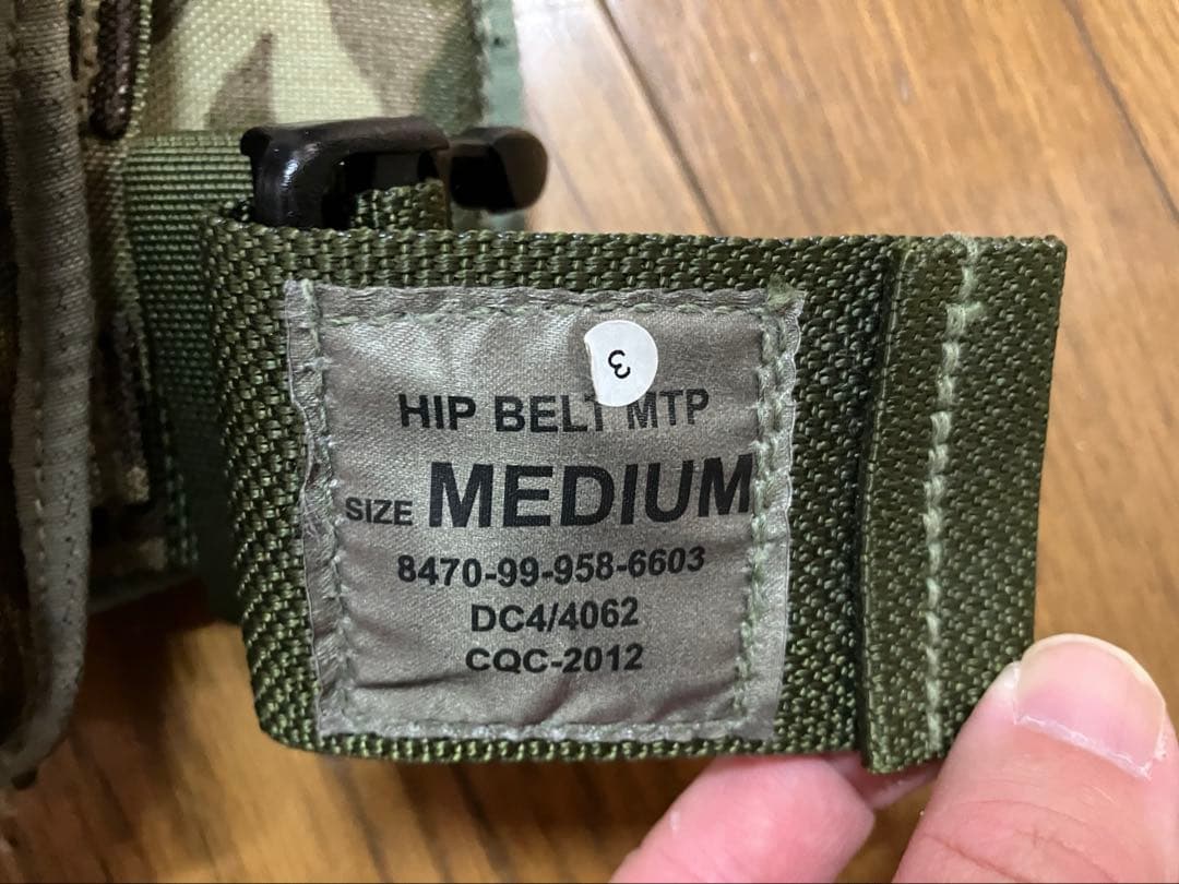 イギリス,英軍 MTP 4点PLCE HIP BELT MEDIUM＋ポーチ7点