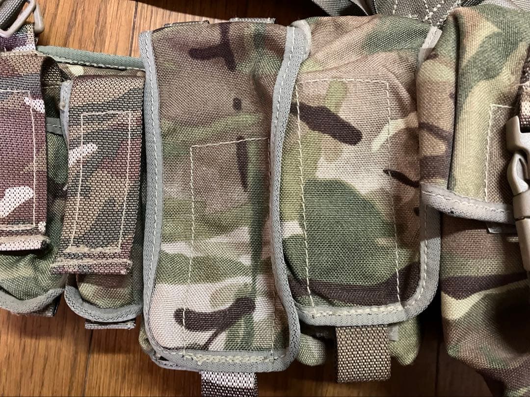 イギリス,英軍 MTP 4点PLCE HIP BELT MEDIUM＋ポーチ7点