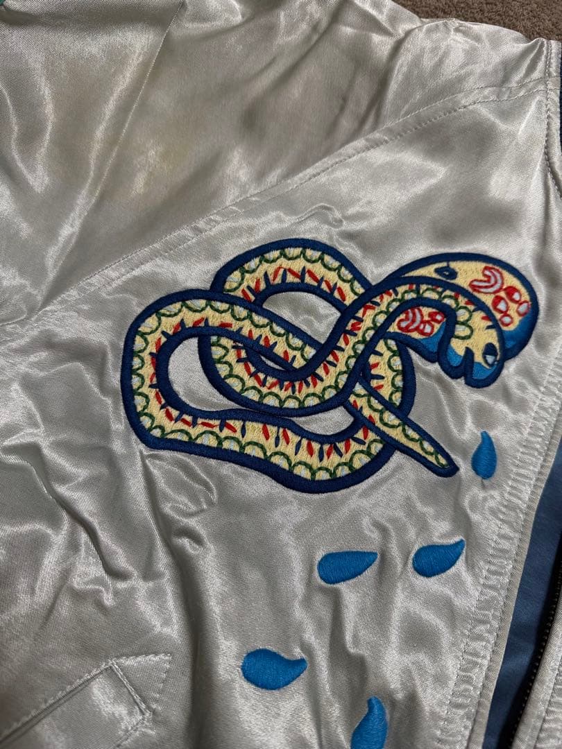 ２面用 DIESEL party 限定 スカジャン unisex レーヨン 珍