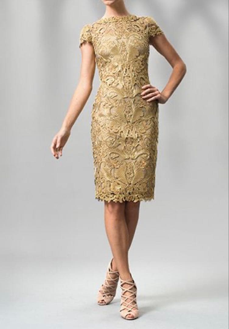 Tadashi Shoji 刺繍入りドレス US 2